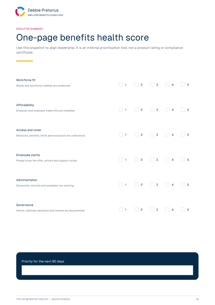 Align leadership worksheet preview